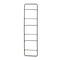 Black Metal Wall Mounted 6 Rack Magazine Holder